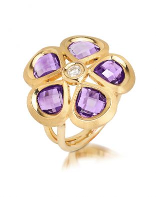 טבעת ויולטו צבעוני