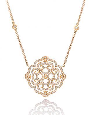 Violetto Lace Necklace