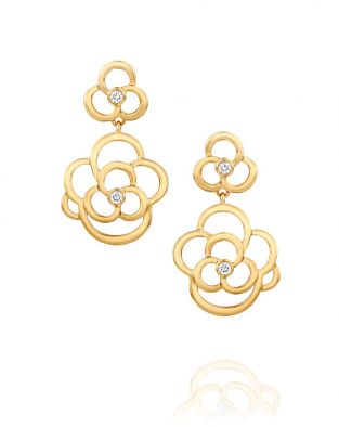 Double Cloud Earrings