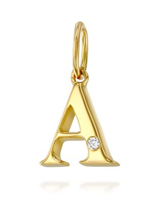 Letter A Mini Pendant