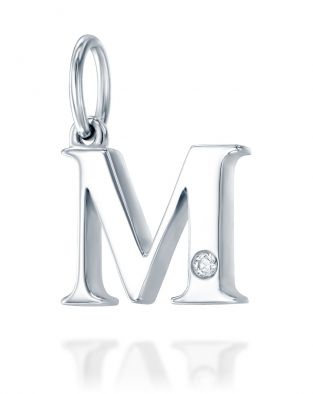 תליון מיני אות M