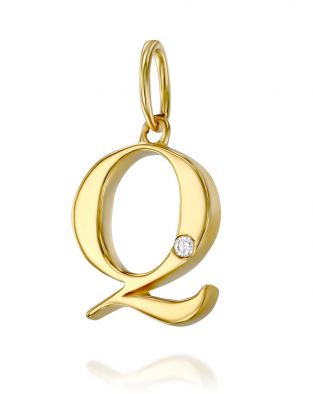 Letter Q Mini Pendant