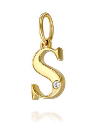 Letter S Mini Pendant