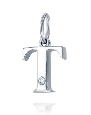 Letter T Mini Pendant