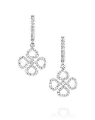 Mini Violetto Contour Earrings