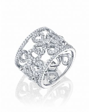 Violetto Flowers Ring