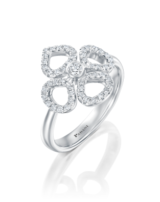 Violetto Contour Ring