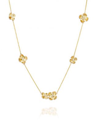 Violetto Shine Sautoir Necklace