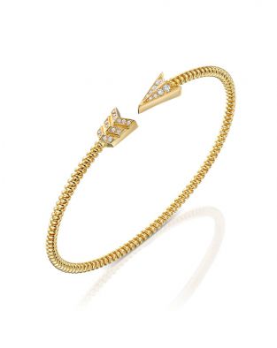 Flow Spiral Arrow Bracelet