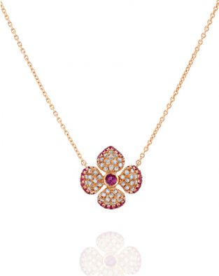Violetto Shine Color Necklace