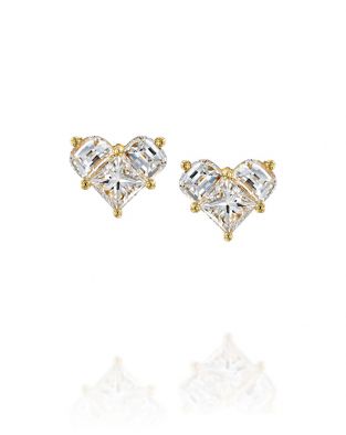 עגילי ליידי הארט קלאסיים