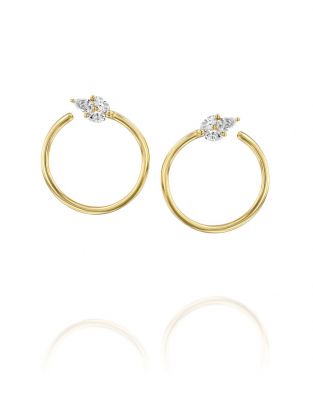 עגילי חישוק מלווין