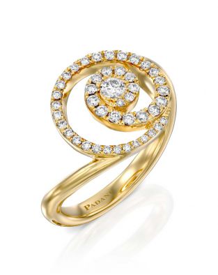 Nautilus Spiral Ring