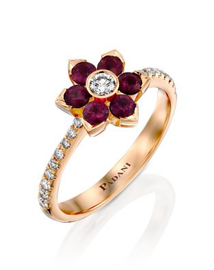 Blossom by Padani Ruby Ring