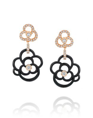 עגילי עננים סרמיק