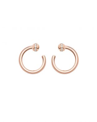Possession Open Hoop Earrings