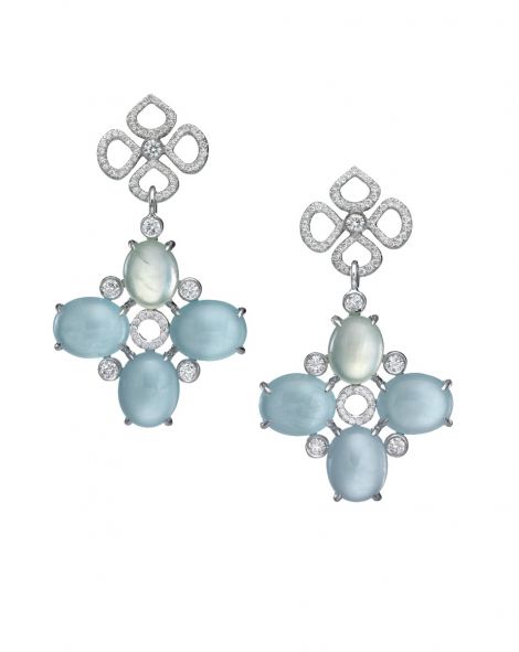 עגילי ויולטו צבעוני