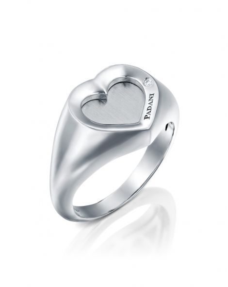 Signet Heart Ring