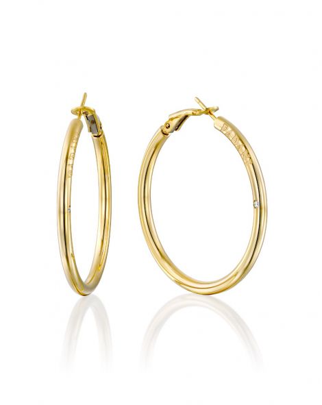 עגילי חישוק 35 מ"מ