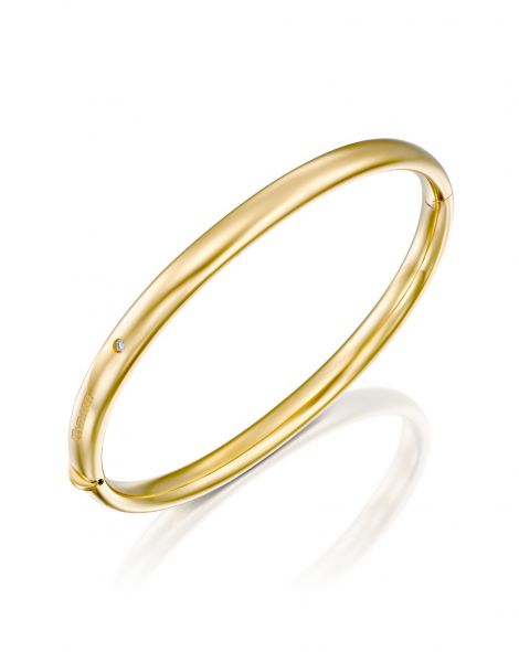 צמיד זהב קשיח 5.5 מ"מ