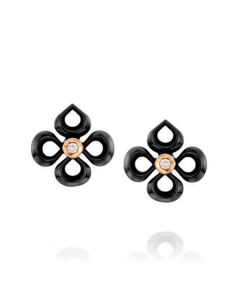 עגילי ויולטו סרמיק