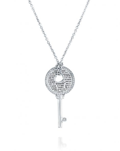 Love Key Diamonds Necklace
