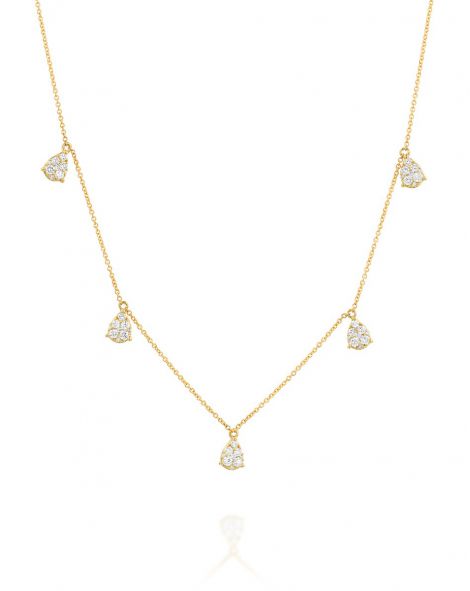 Jovane Multi Drop Small Necklace