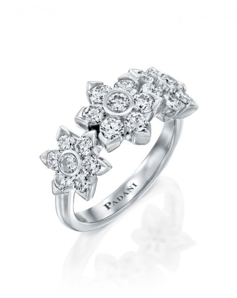 טבעת פרחי מגן דוד