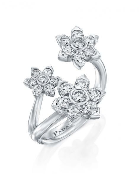 טבעת פרחי מגן דוד