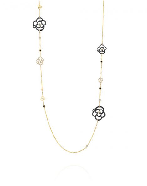 Clouds Ceramic Sautoir 