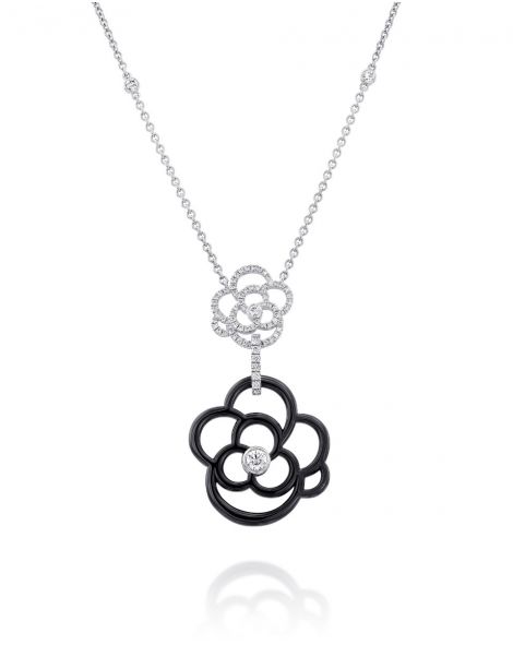 Clouds Ceramic Necklace