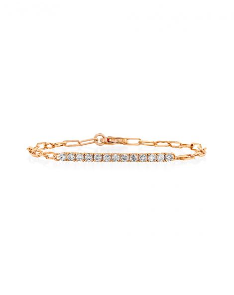 Diamond Links Bracelet