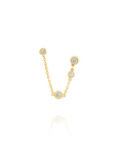 עגיל Diamond Streams