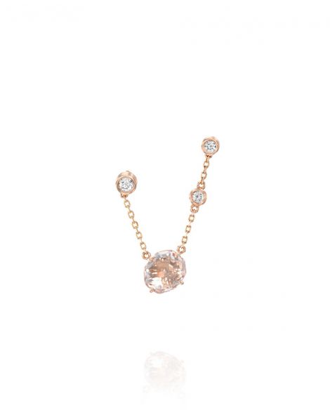  עגיל מורגנייט Diamond Streams