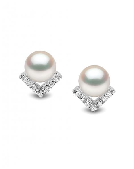 עגילי פנינה מים מתוקים