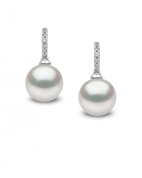 עגילי פנינה מים מתוקים