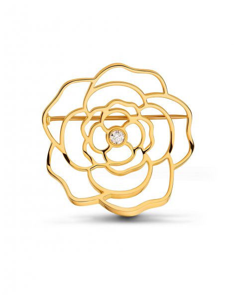 PÉTALES DE CAMÉLIA Brooch
